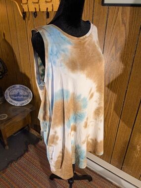Soft Brushed Jersey Set -Tie-Dye Two Piece In Texas Rodeo Colourway